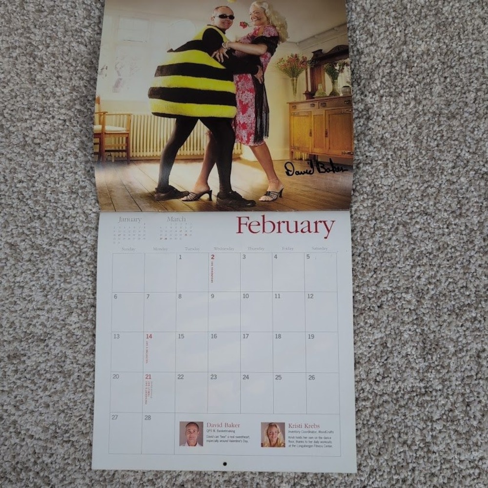Longaberger Bee Boys 2005 Calendar Signed Collectible Limited Edition - Picture 5 of 9
